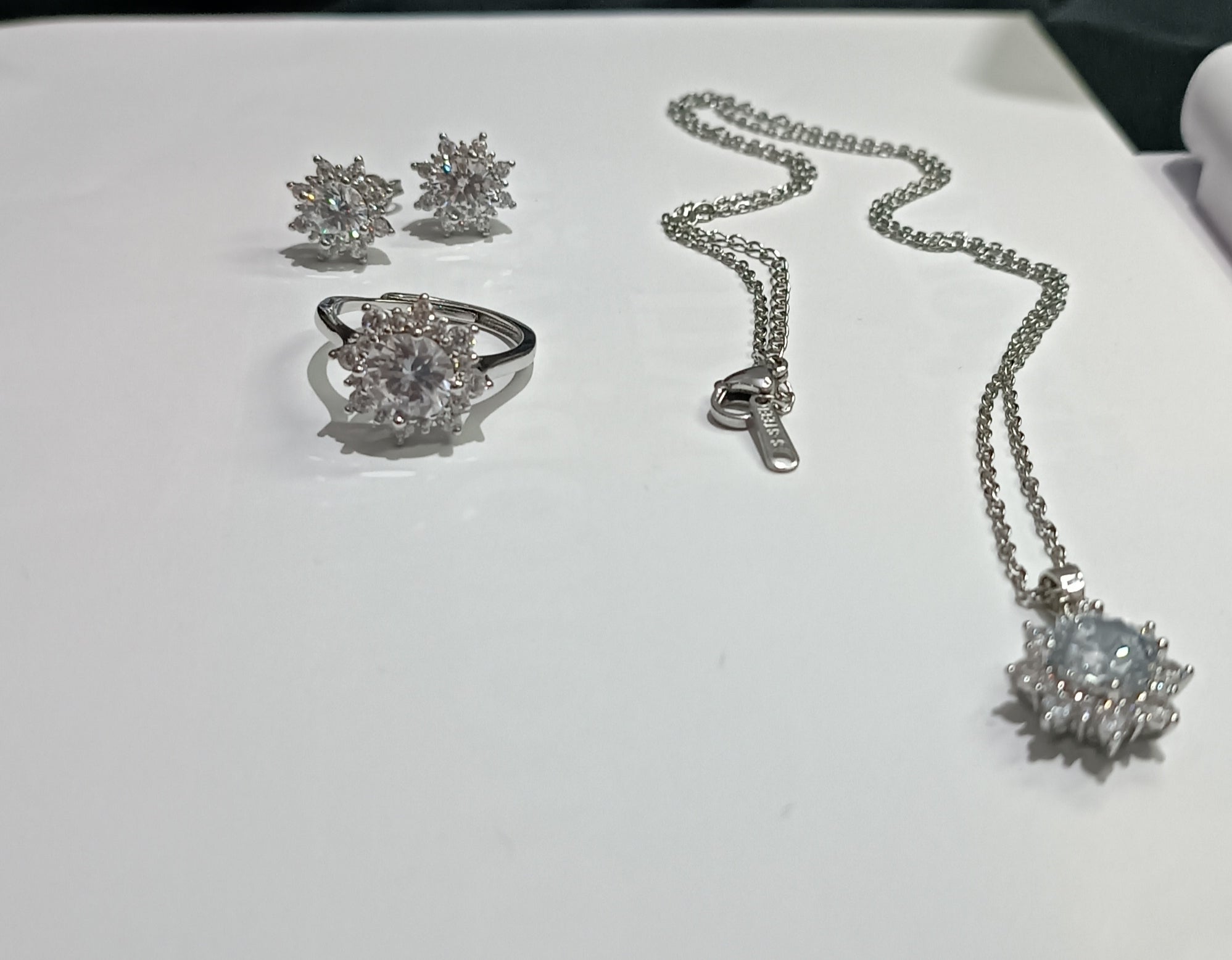 S316 ÇELİK ZİRKON TAŞLI SET