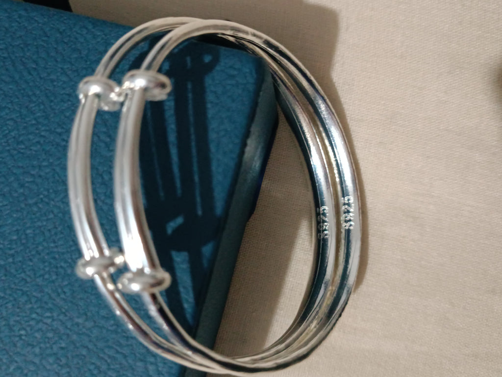 Gümüş 2li bileklik