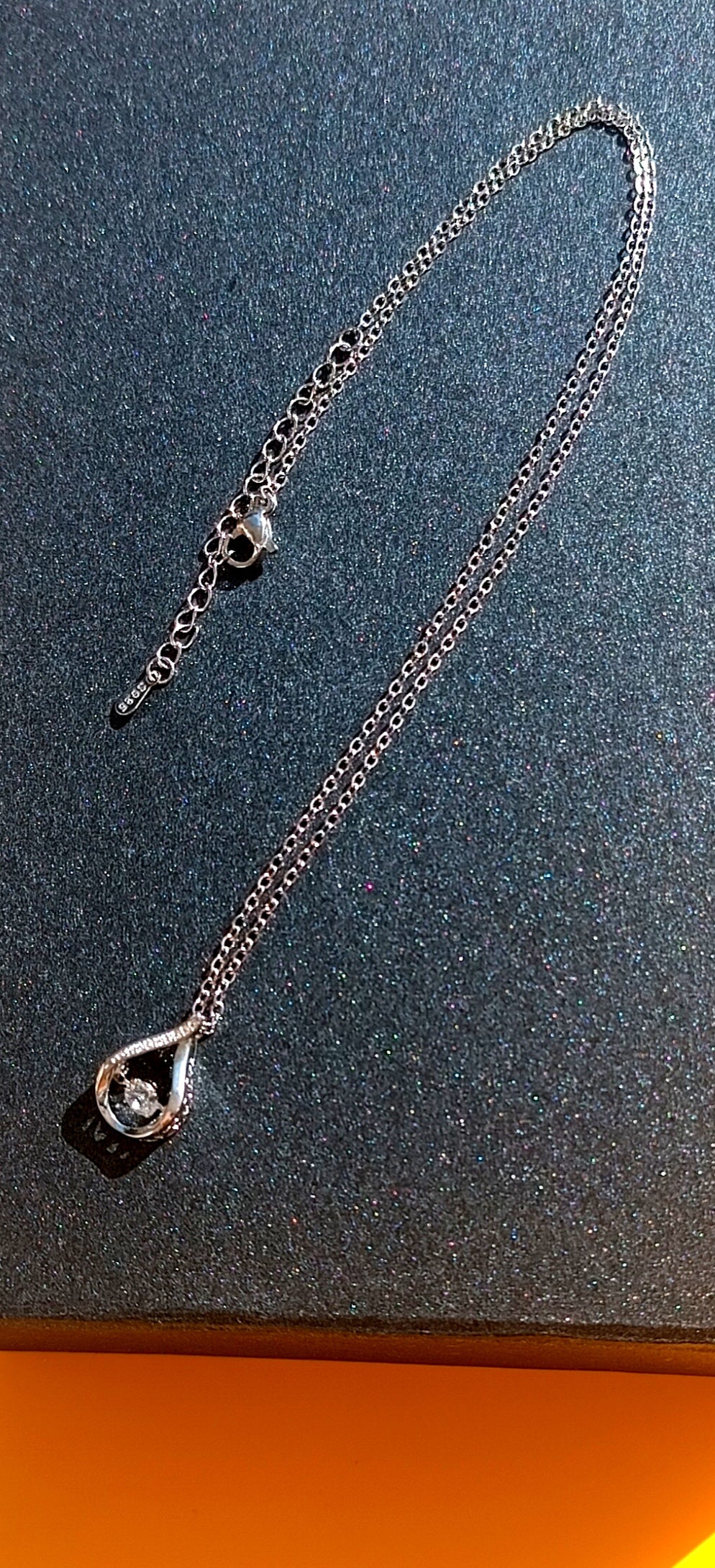 925 ayar gümüş retro kolye