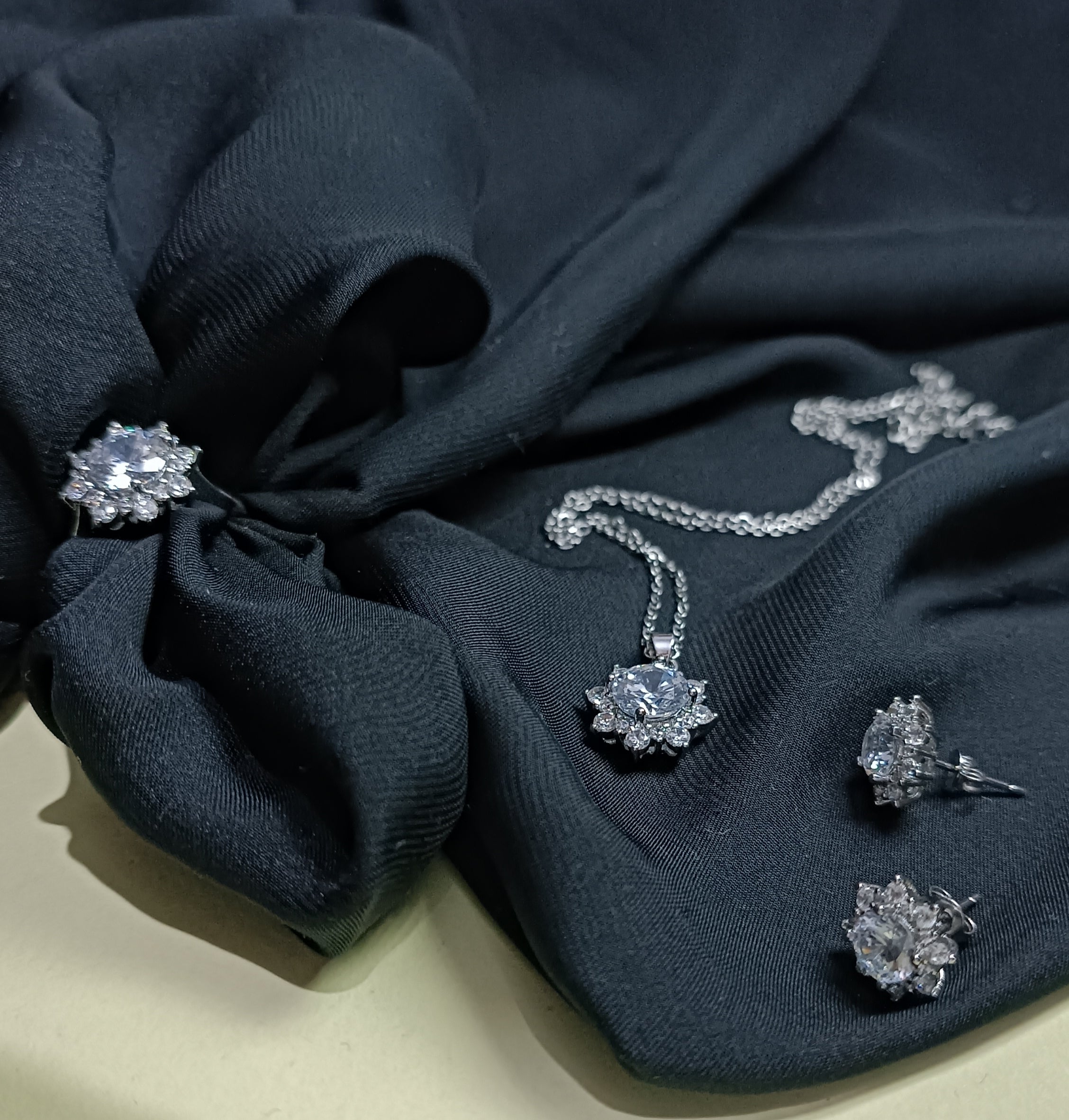 S316 ÇELİK ZİRKON TAŞLI SET