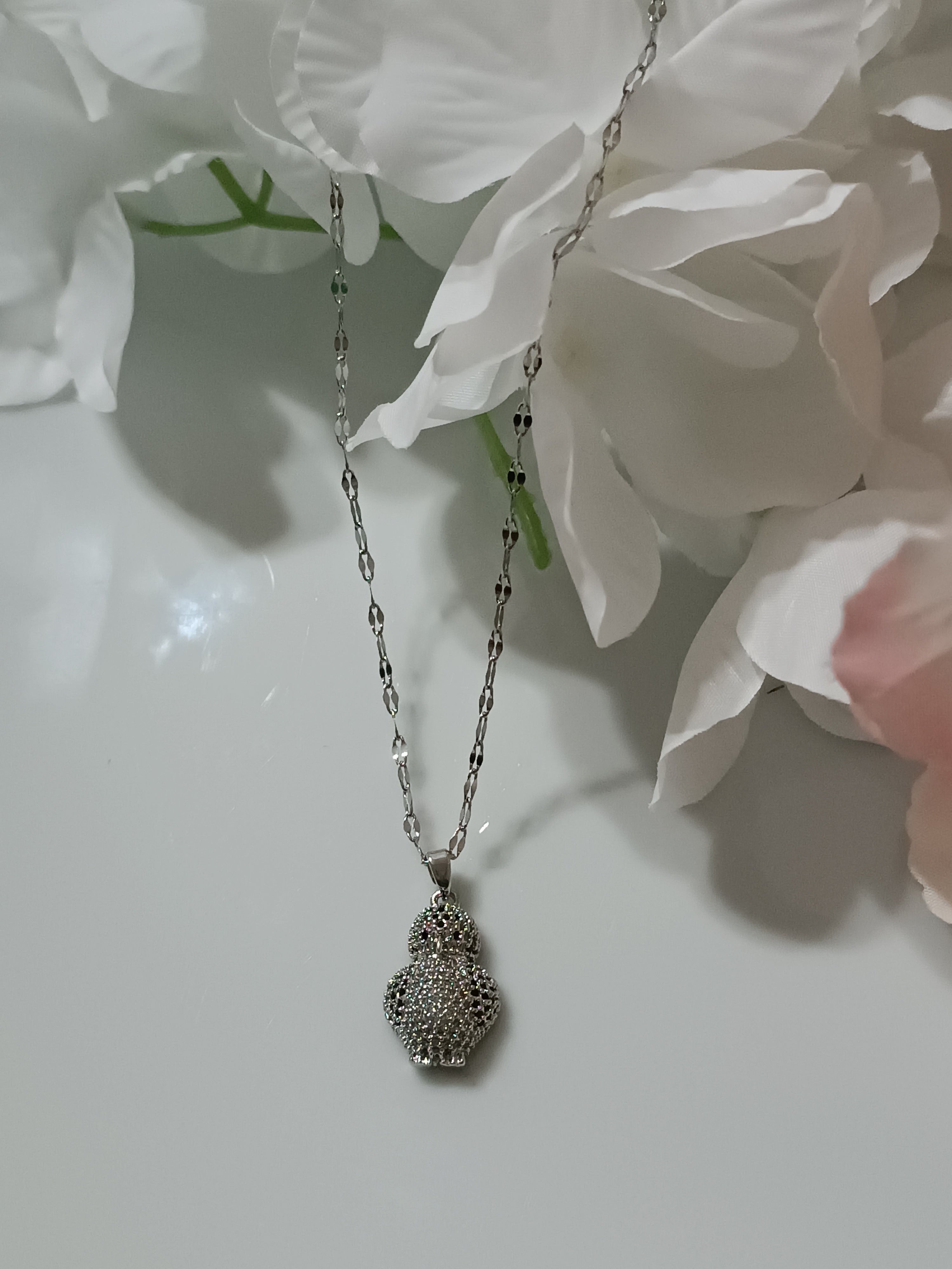 ÇELİK PENGUEN KOLYE