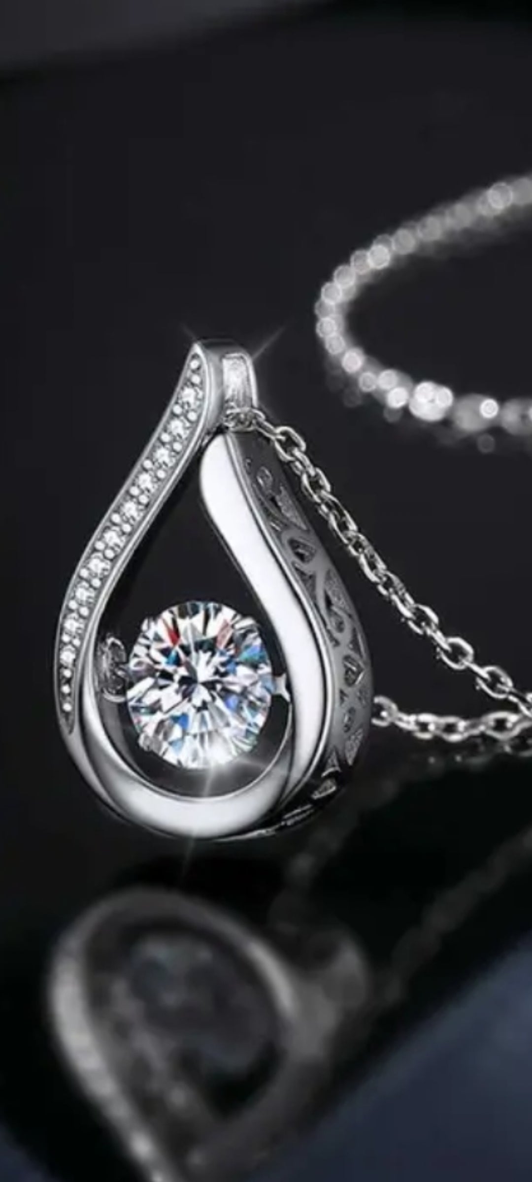 925 ayar gümüş retro kolye