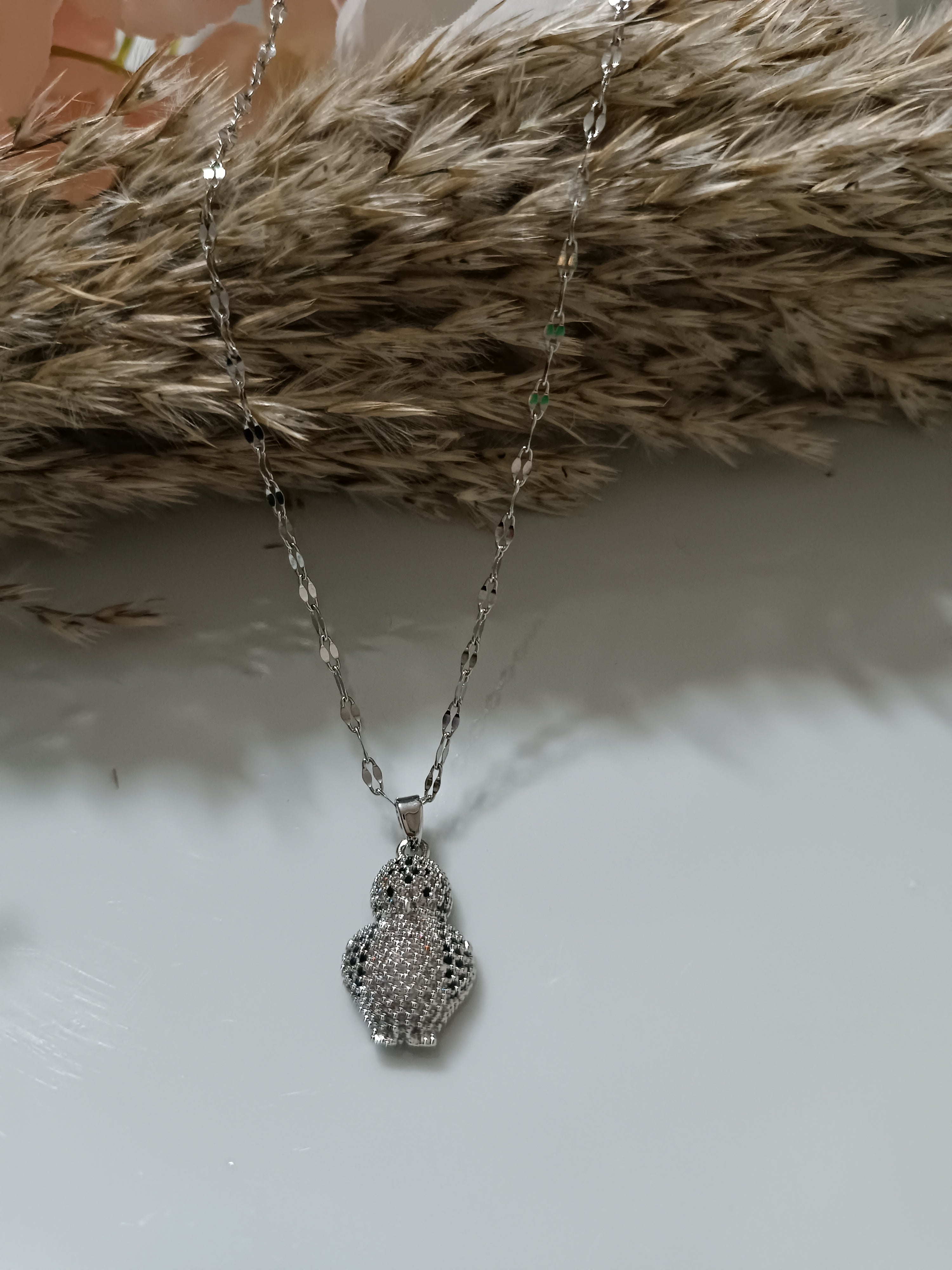 ÇELİK PENGUEN KOLYE